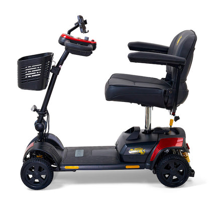 Golden GB124A-SHZ-Buzzaround XL 4 Wheel Heavy Duty Full Suspension Travel Mobility Scooter