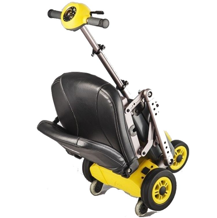 Merits Yoga Manual Folding Travel Mobility Scooter