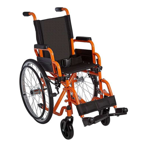Ziggo Manual Wheelchair - Small ( Orange )