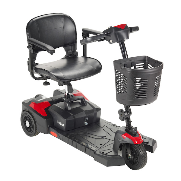 Scout Compact 3-Wheel Travel Power Scooter