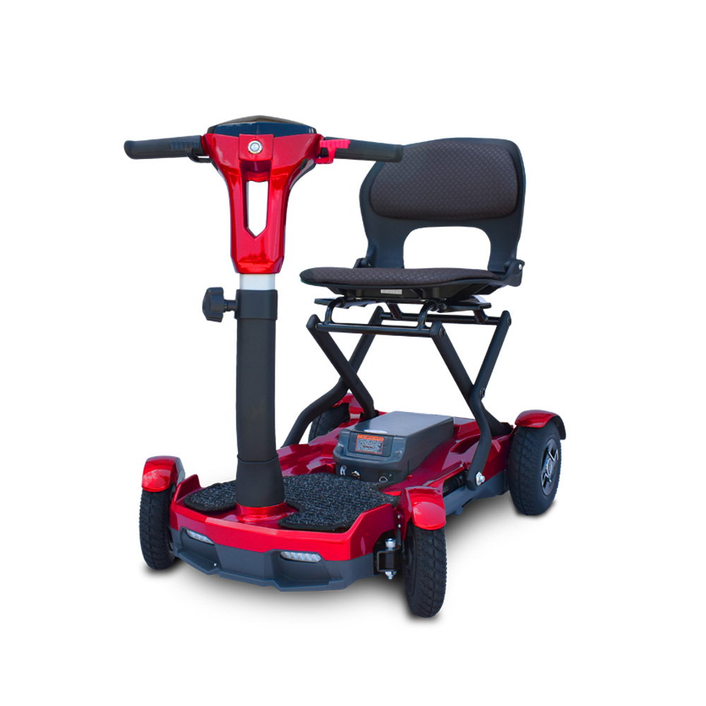 EV Rider TEQNO S26 Mobility Scooter (Red Metallic) - Open Box Model