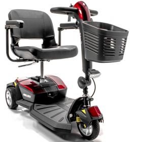 Pride Go Go® LX with CTS Suspension 3-Wheel Travel Mobility Scooter