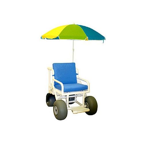 Beach Wheelchair with High Flotation Wheels
