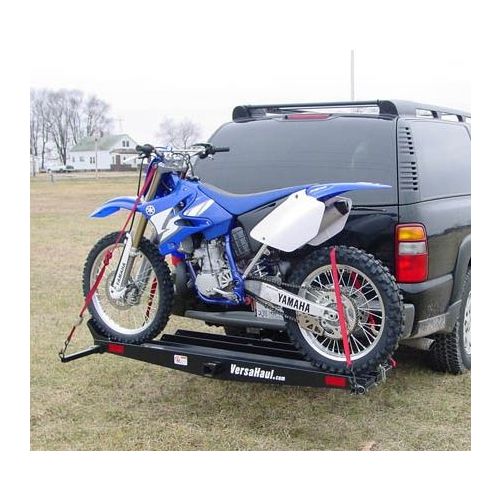 Single Motorcycle Carrier with Ramp