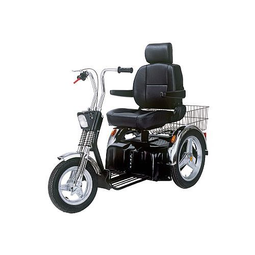 Afikim-Afiscooter® SE -FT00245-Heavy Duty Retro Design 3-Wheel Mobility Scooter