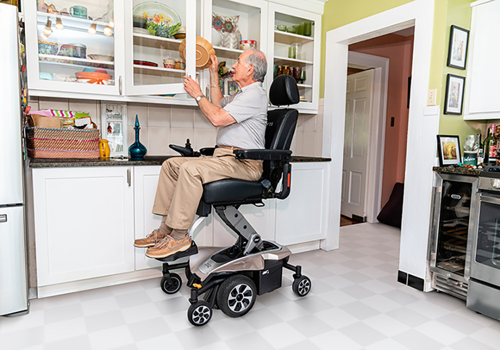 Jazzy Air 2 Elevating Power Wheelchair by Pride Mobility