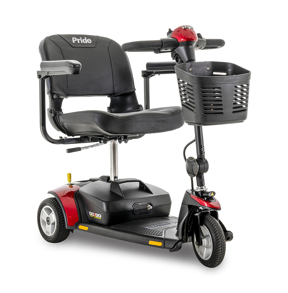 Go-Go Traveller 3 Wheel Travel Scooter - Top Mobility